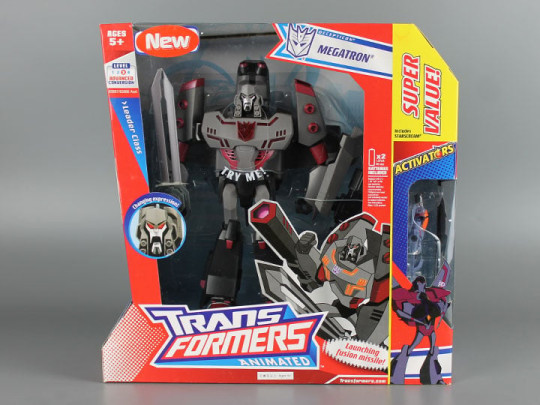 Transformers Animated Leader Megatron With Activators Starscream Exclusive Value Pack