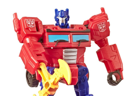 Transformers: Bumblebee Cyberverse Adventures Scout Energon Axe Attack Optimus Prime