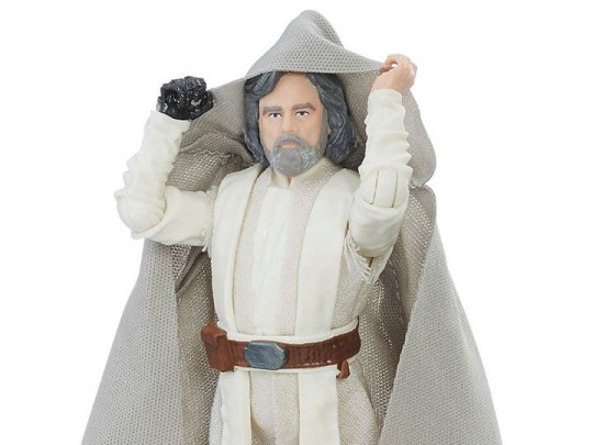 Luke Skywalker Jedi Master on Ahch-To Island (The Last Jedi) Exclusive