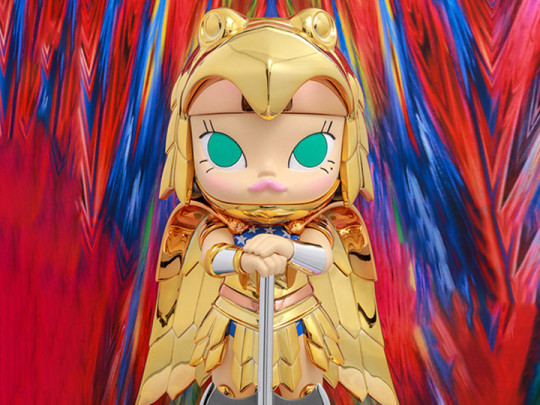 DC Comics Molly Golden Armor Wonder Woman Disguise Figure