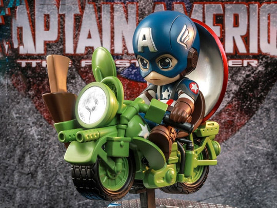 Captain America: The First Avenger CosRider Captain America & Motorcycle Set