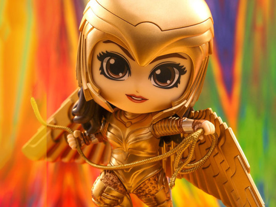 Wonder Woman 1984 Cosbaby Golden Armor Wonder Woman (Flying Ver.)