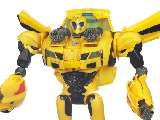 Transformers Prime Robots in Disguise Weaponizer Bumblebee