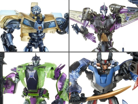 Transformers Prime Dark Energon Deluxe Set of 4 Figures