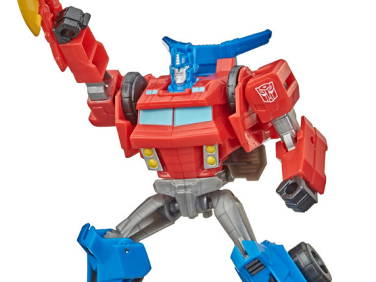 Transformers: Bumblebee Cyberverse Adventures Warrior Mega Axe Attack Optimus Prime