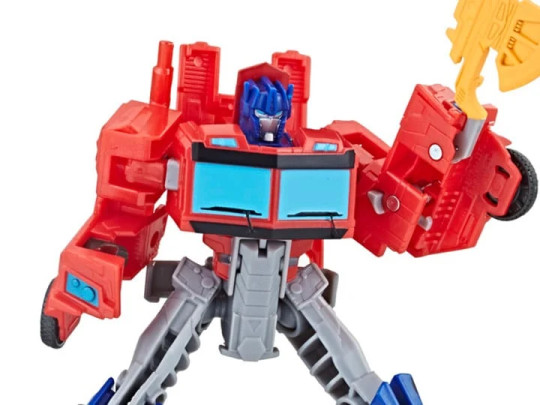 Transformers: Bumblebee Cyberverse Adventures Warrior Energon Axe Attack Optimus Prime