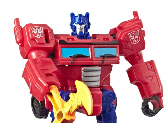 Transformers: Bumblebee Cyberverse Adventures Scout Energon Axe Attack Optimus Prime