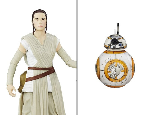 Rey Jakku and BB-8 (The Force Awakens)
