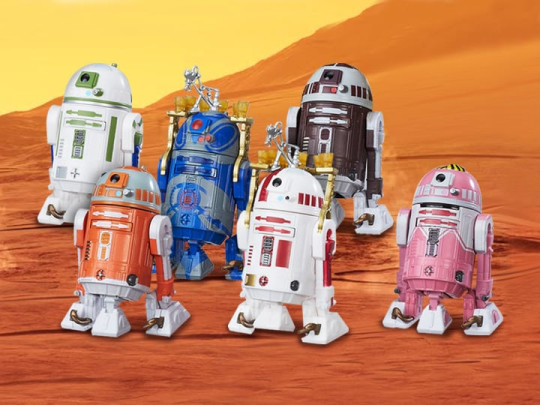 3.75 Astromech Droids Six Pack Exclusive