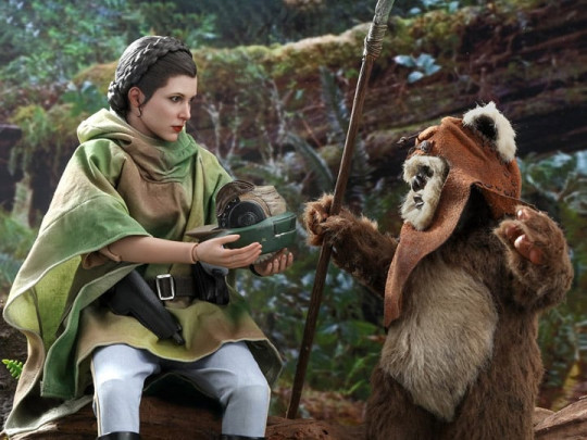 Star Wars: Return of the Jedi MMS551 Princess Leia & Wicket 1/6 Scale Collectible Figure Two-Pack