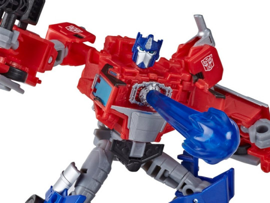 Transformers: Bumblebee Cyberverse Adventures Deluxe Optimus Prime (Maccadam BAF)