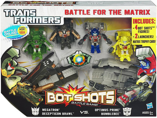 Transformers Bot Shots Ultimate Battle for the Matrix Set