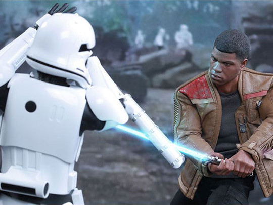 Star Wars: The Force Awakens MMS346 Finn and First Order Riot Control Stormtrooper 1/6th Scale Collectible Set + $150 BBTS Store Credit Bonus