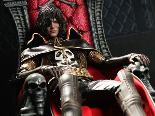Space Pirate Captain Harlock MMS223 Captain Harlock with Throne of Arcadia + $200 BBTS Store Credit Bonus