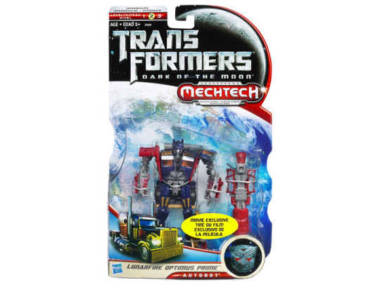 Transformers: Dark of the Moon MechTech Deluxe Lunarfire Optimus Prime Exclusive
