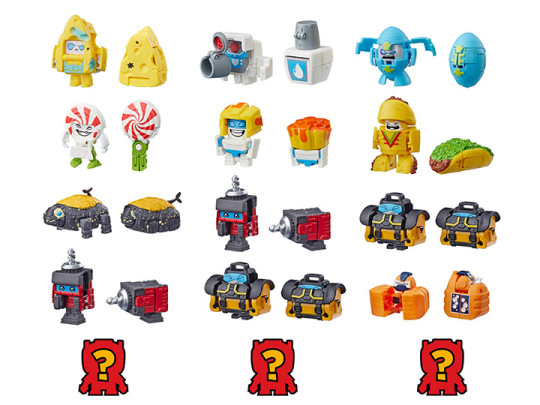 Transformers BotBots Shed Heads Five-Pack