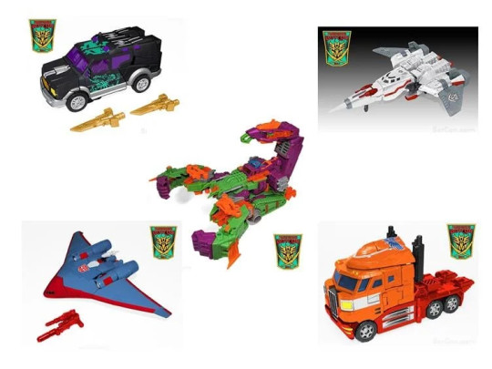 2014 Botcon Exclusive Pirates Vs. Knights Box Set