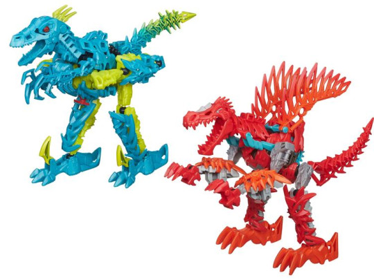 Transformers: Age of Extinction Construct Bot Dinobot Figure Series 02 - Set of 2 (Slash & Scorn)