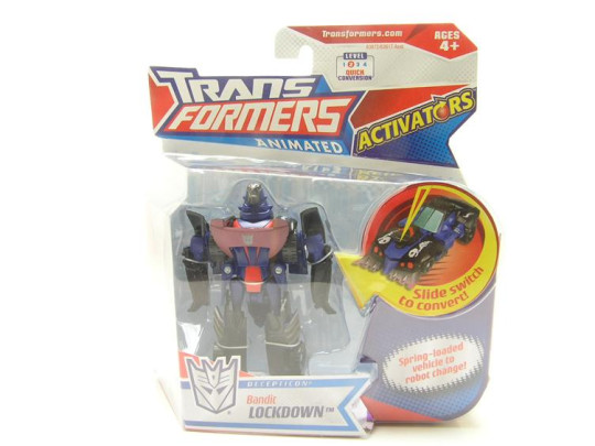 Transformers Animated Activators Bandit Lockdown