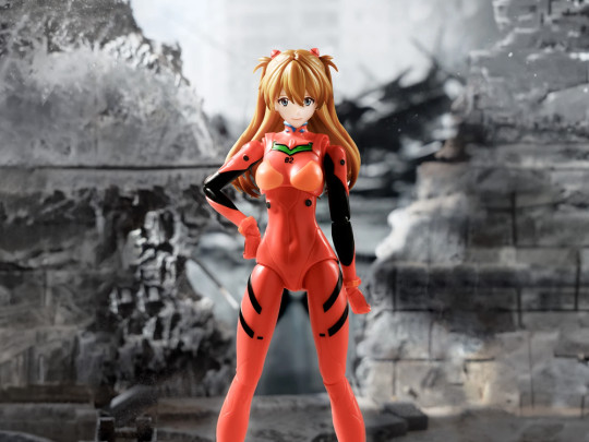 Neon Genesis Evangelion Fantastics Series #03 Asuka Shikinami Langley (Plug Suit Ver.) Model Kit