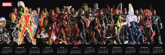 Alex Ross Timeless Heroes Mural
