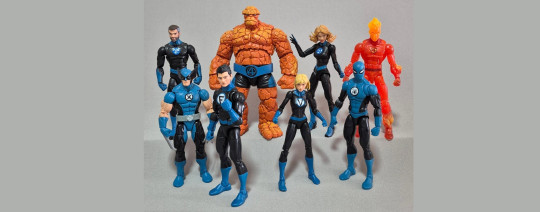 Fantastic Four - Black & Blue Suit
