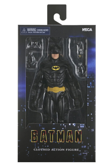 Batman (1989 Film) - Batman 8" Clothed Action Figure