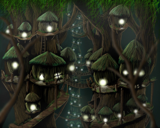 Savage Land- Ewok Village