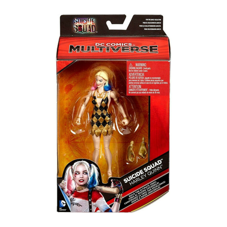 DC Multiverse 2016 Harley Quinn (Gold & Black Dress