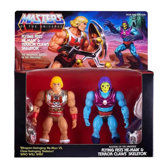 Flying Fists He-Man & Terror Claws Skeletor