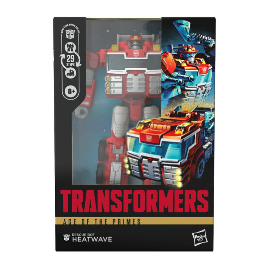 Transformers: Age of the Primes Voyager Class Rescue Bot Heatwave