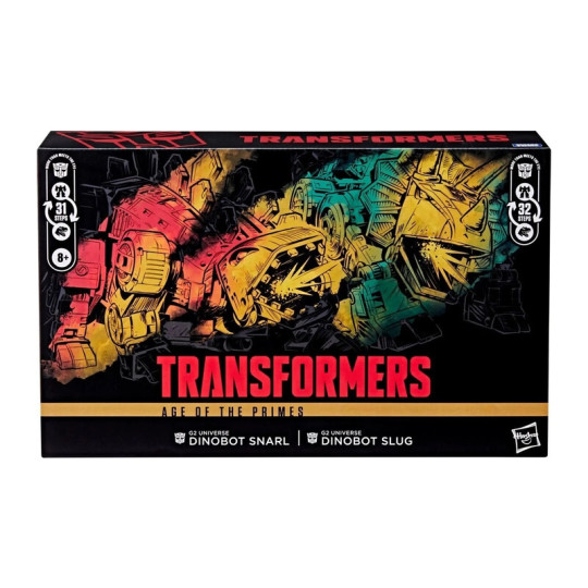 Transformers: Age of the Primes Generations Selects G2 Universe Dinobot Slug & Dinobot Snarl Two-Pack