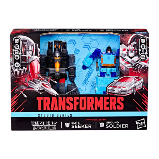 Transformers Studio Series Devastation Ground Soldier & Elite Seeker Two-Pack (MTMTE Collection)
