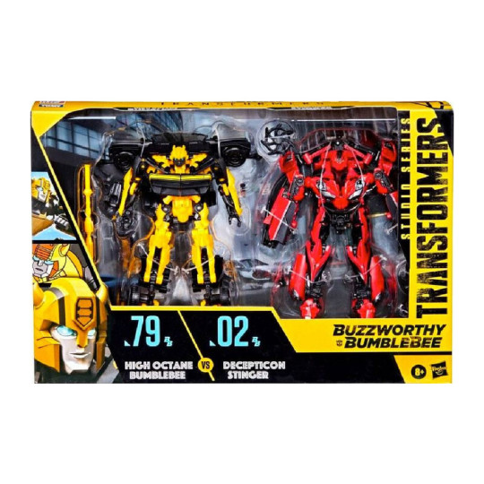Transformers Buzzworthy Bumblebee Studio Series High Octane Bumblebee vs Stinger (79 & 2) Two-Pack