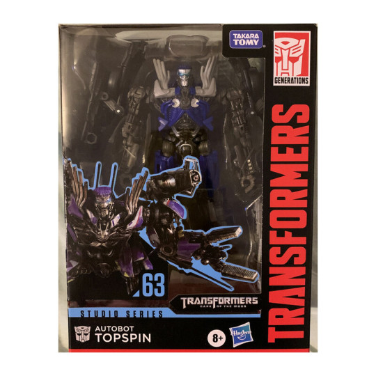 Transformers Studio Series Deluxe Class Topspin