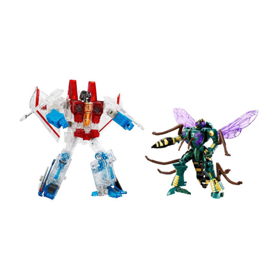 Transformers Masterpiece BWVS-09 Ghost Starscream vs Haunted Waspinator