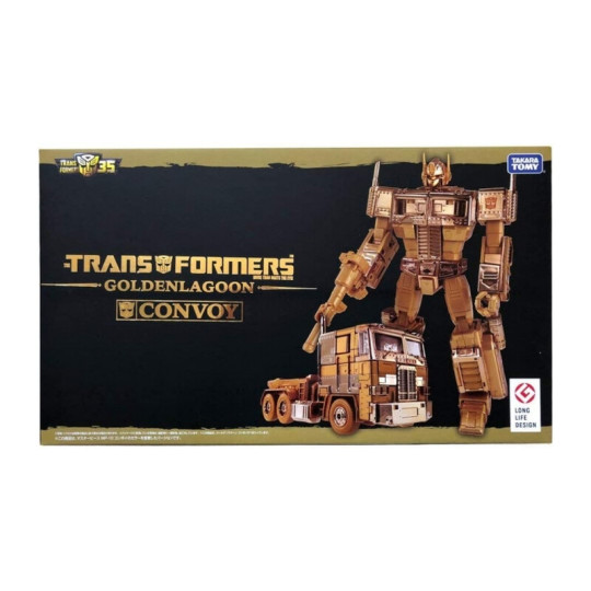 Transformers Masterpiece MP-10G Optimus Prime Convoy Golden Lagoon