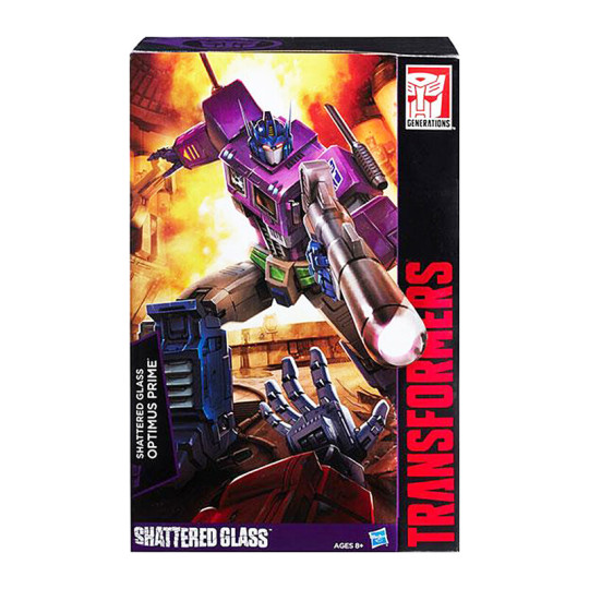 Transformers Masterpiece MP-10SG Shattered Glass Optimus Prime