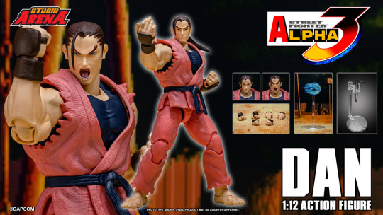 Dan - Street Fighter Alpha 3 Storm Arena 1/12 Scale