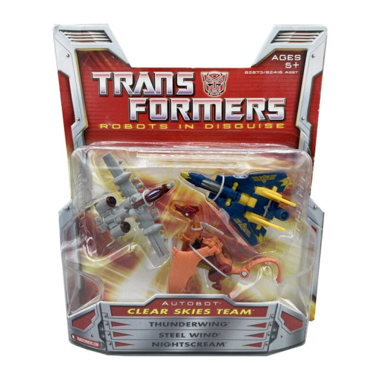 Clear Skies Team (Nightscream, Steel Wind, Thunderwing)