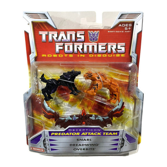 Predator Attack Team (Dreadwing, Overbite, Snarl)