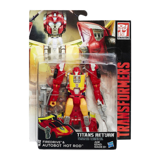 Firedrive & Autobot Hot Rod