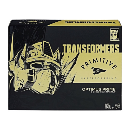 Primitive Skateboarding Optimus Prime