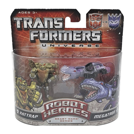 Rattrap vs. Megatron (Robot Heroes)