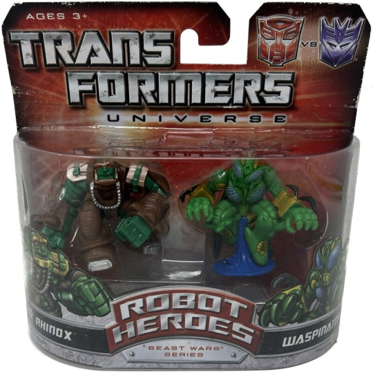 Rhinox vs. Waspinator (Robot Heroes)