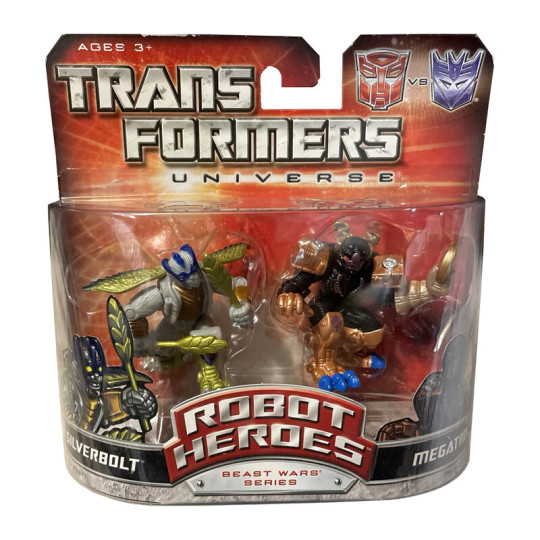 Silverbolt vs. Megatron (Robot Heroes)