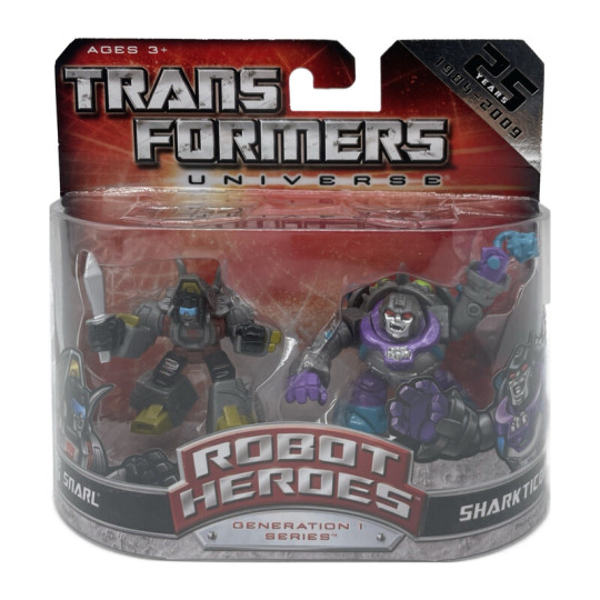 Snarl vs. Sharkticon (Robot Heroes)