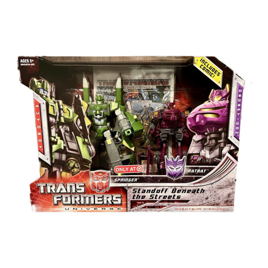 Springer vs. Ratbat (Standoff Beneath the Streets)