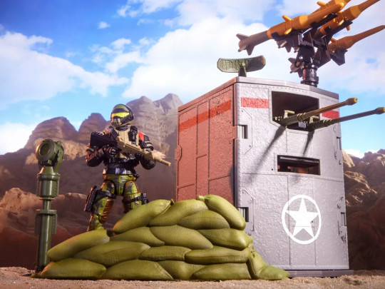 Steel Corps Sentry &amp; Modular Defense Post