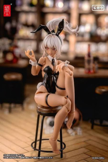 Display by Grismane: Bunny Girl Aileen 1/12 Scale Action Figure Sunkissed Ver